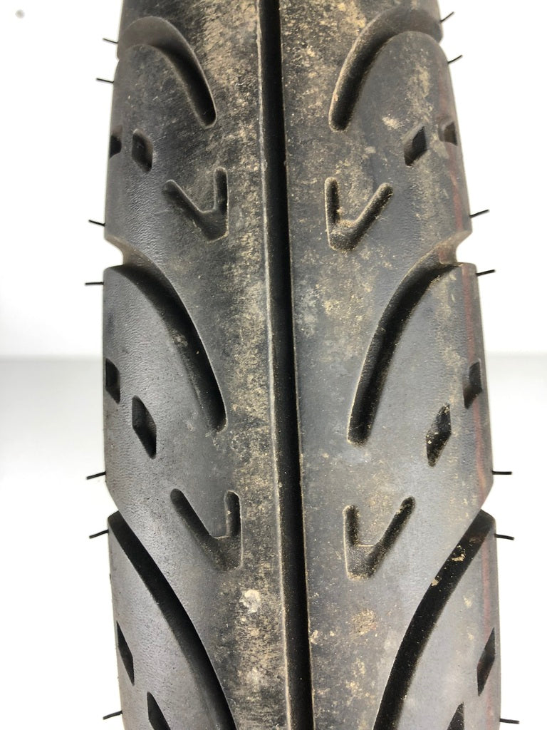 vordere Speichenfelge mit SM Reifen, Derbi/Aprilia/Gilera, 80/90-21, 12mm Achsdurchmesser
