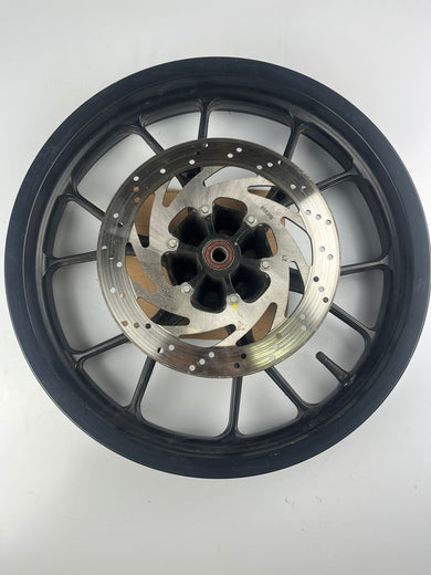 vordere Gussfelge, Derbi/Aprilia ab 2011, 100/80-17, 15mm Achsdurchmesser