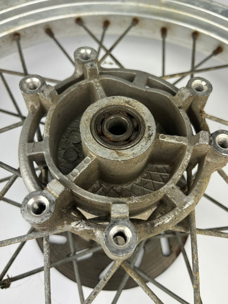 hintere Speichenfelge, Derbi/Aprilia/Gilera, 110/80-18, 12mm Achsdurchmesser