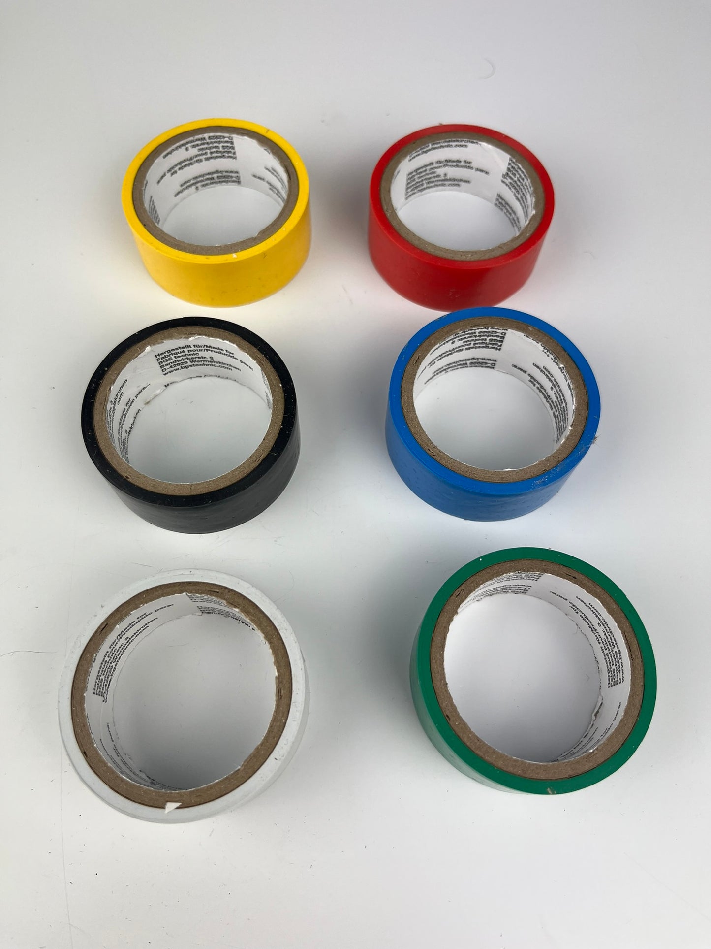 Isolierband Set PVC, 6 Stk.