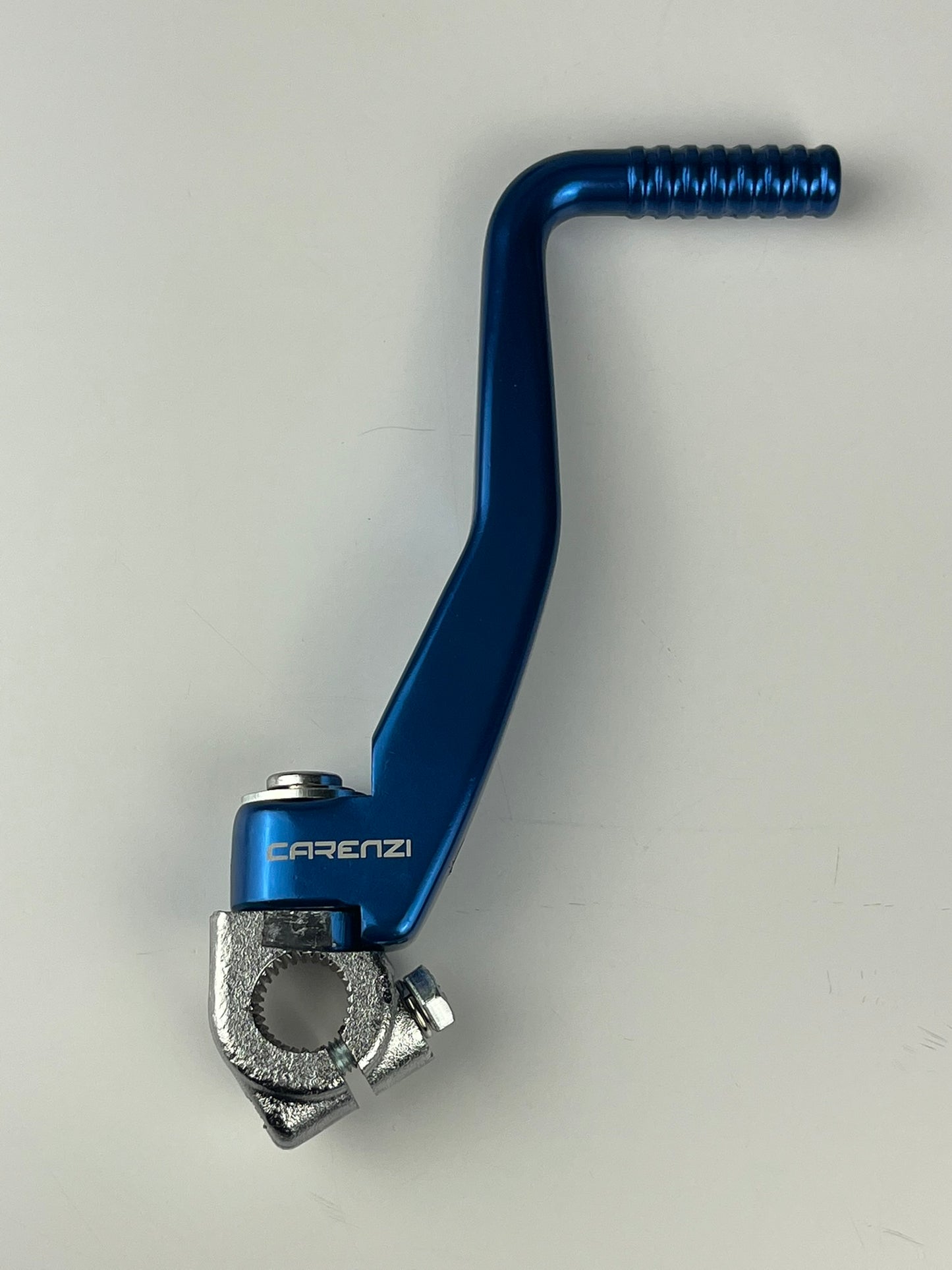 Kickstarter Carenzi, Minarelli AM6, blau