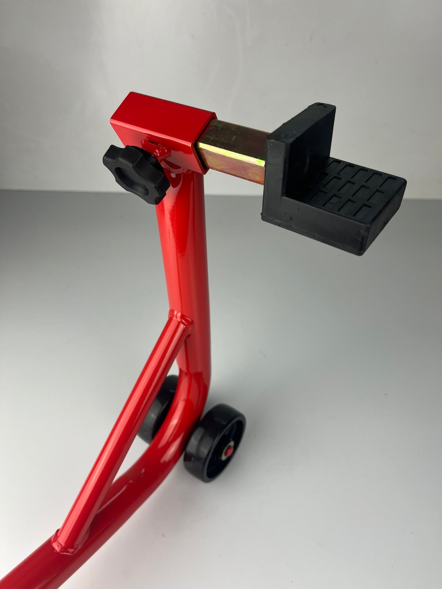 Mopedständer, Hubständer, rot