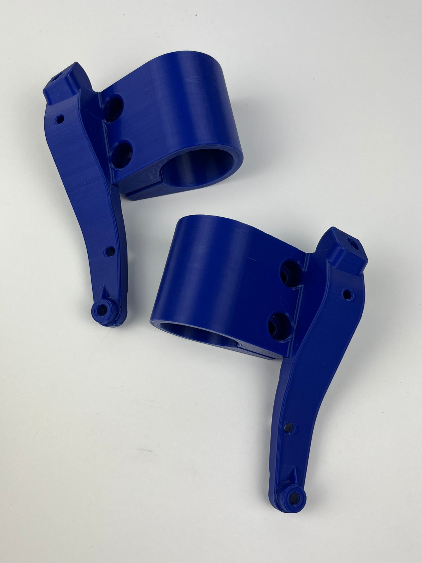 Lichtmaskenbefestigung blau, 37mm Derbi/Gilera, NEU