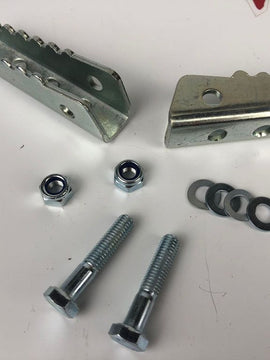 Fußrasten Satz hinten, Aprilia/Derbi/Gilera, NEU