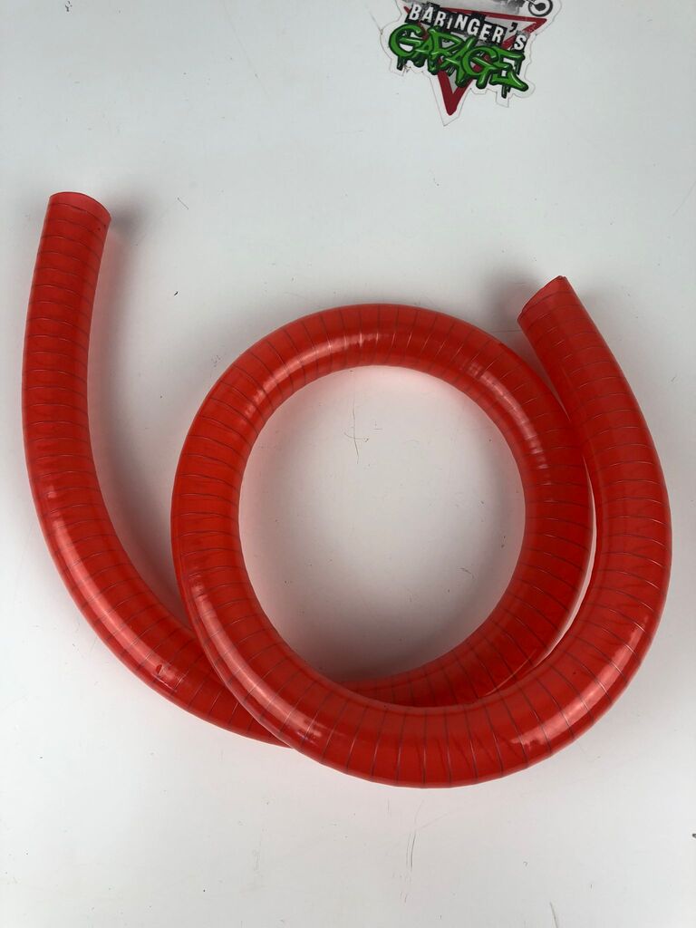 Kühlwasserschlauch rot-orange transparent 1m - 19x26