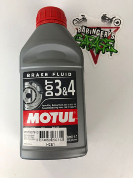 Bremsflüssigkeit Motul, Dot 3&4, 500ml