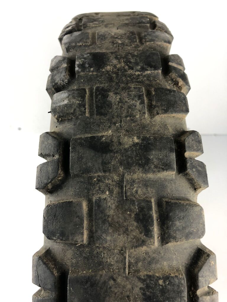 hintere Speichenfelge mit Stollenreifen, Derbi/Aprilia/Gilera, 110/80-18, 12mm Achsdurchmesser