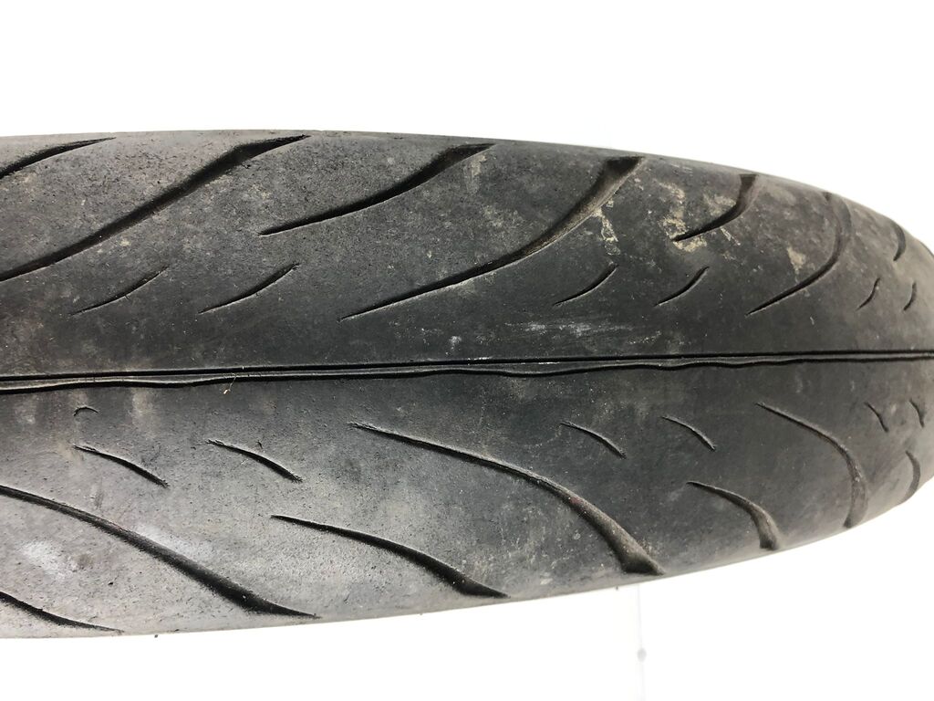 vordere Speichenfelge mit Reifen, Derbi/Aprilia/Gilera, 100/80-17, 12mm Achsdurchmesser