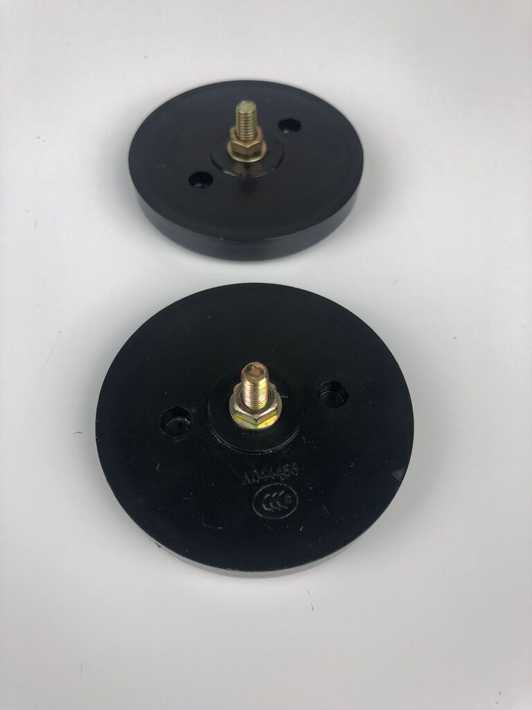 Reflektor rund, 55mm schraubbar, rot/orange