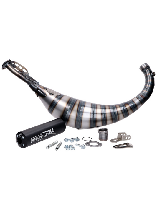 Yasuni R4 Carrera Sportauspuffanlage, 85-95cc, D50B0/EBS, NEU
