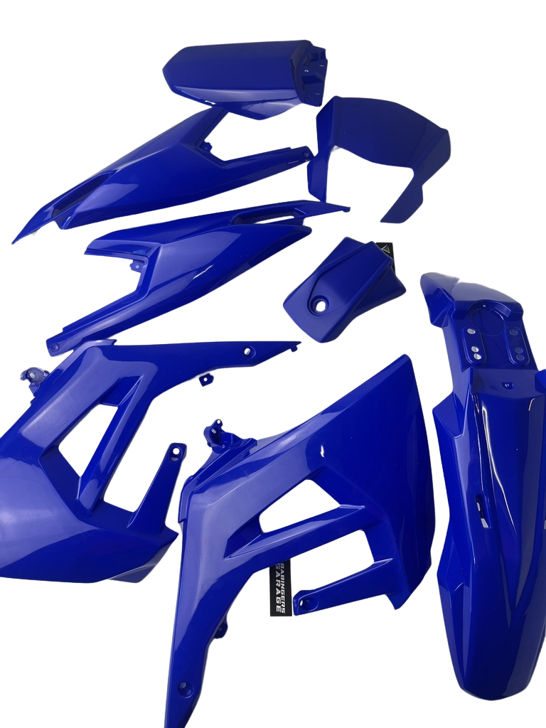 Verkleidungskit Derbi Senda ab 2018, blau, NEU