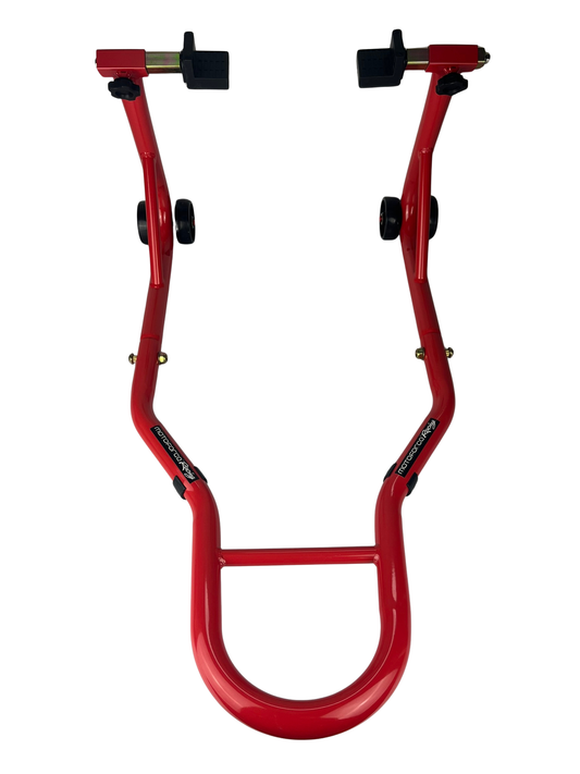 Mopedständer, Hubständer, rot