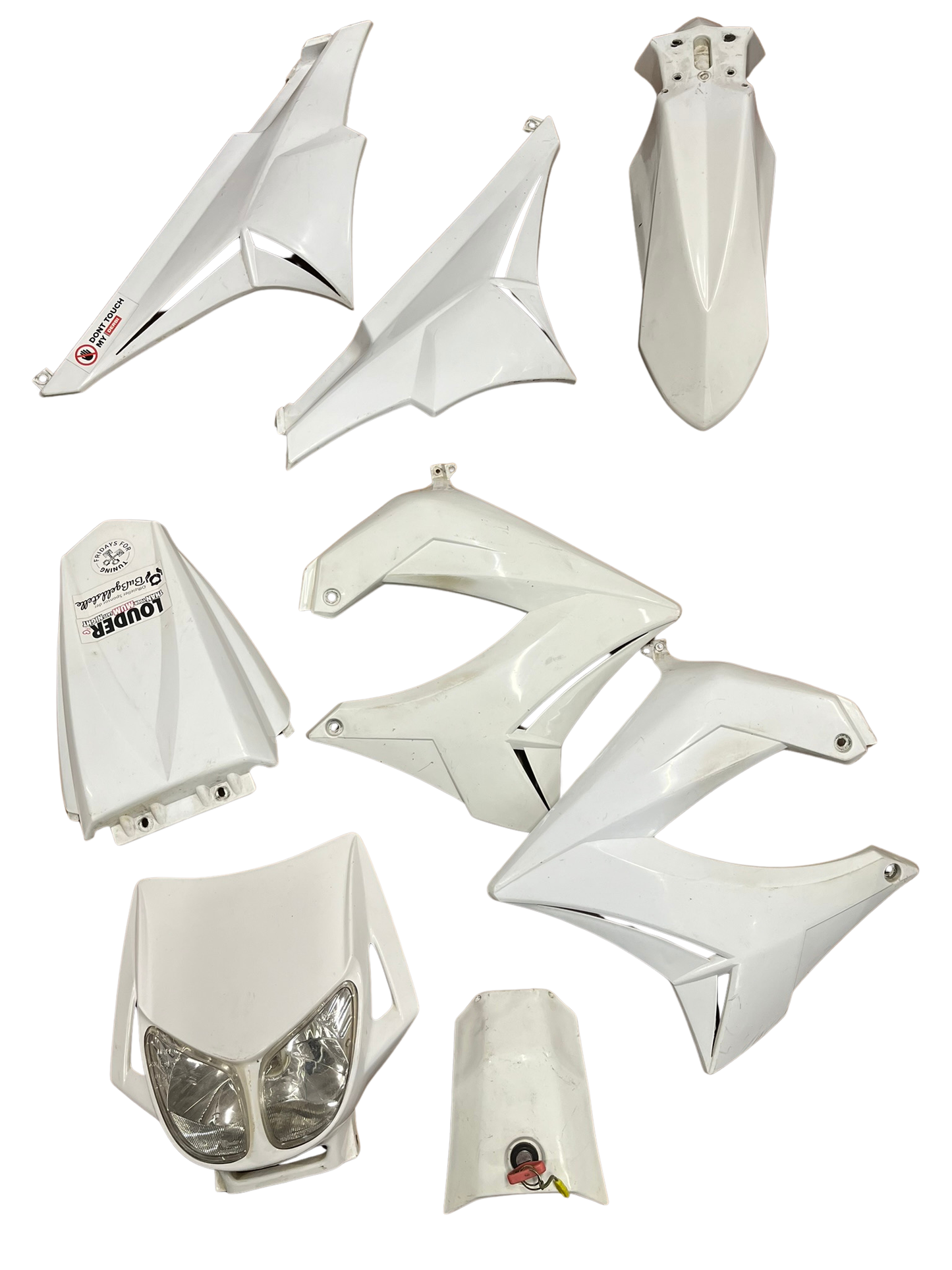 Verkleidungsset, Derbi XTreme 00-10, Gilera SMT/RCR 06-10, gebraucht