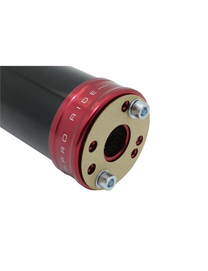 Endschalldämpfer KRM, 70-90 ccm, schwarz rot