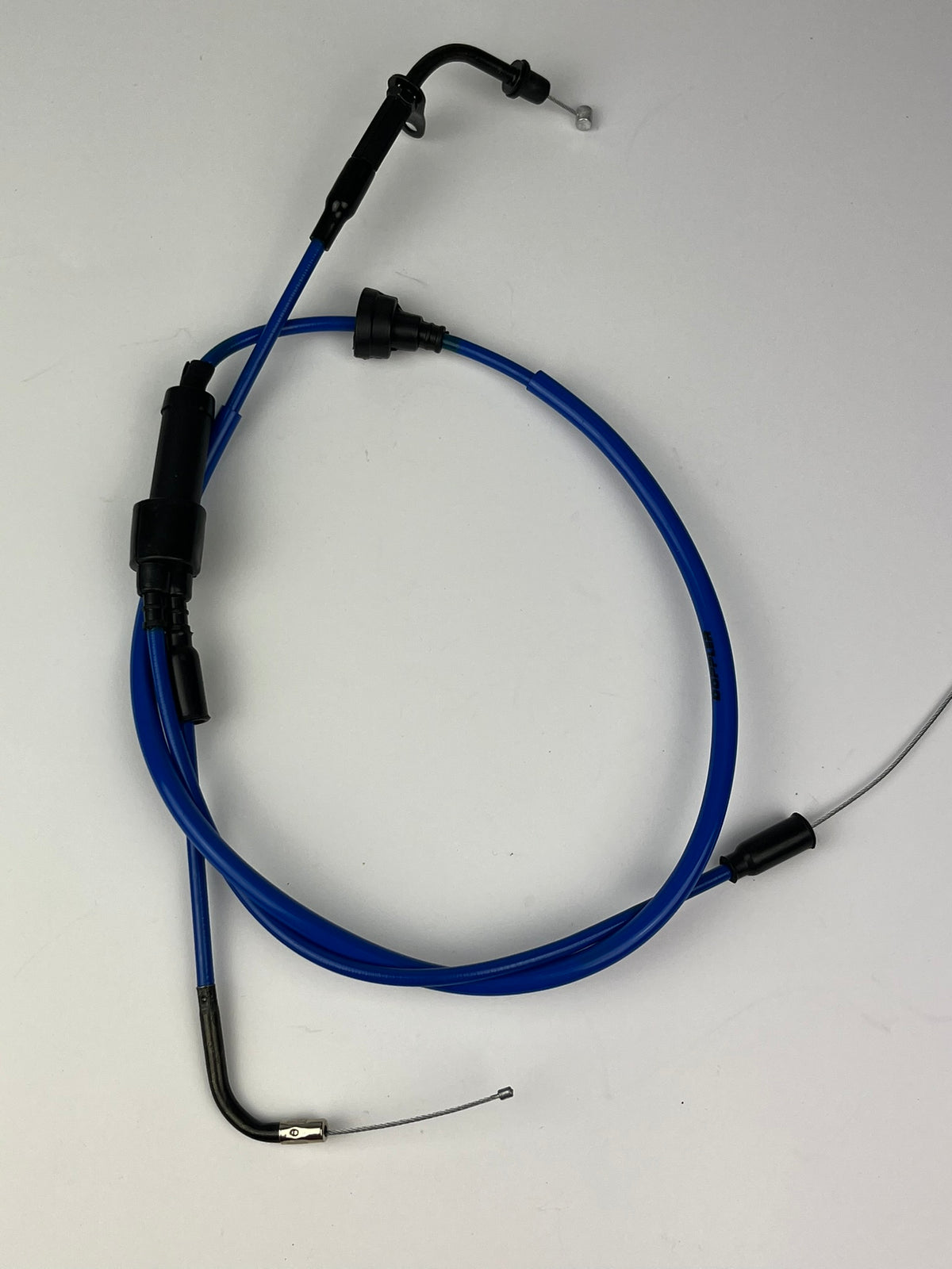 Gaszug Doppler, blau, Rieju MRT/MRX/SMX/RRX/Tango/RS3