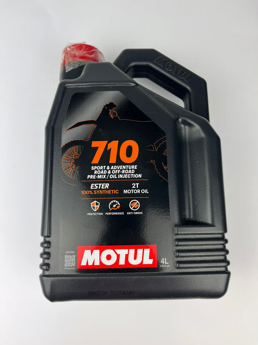 2-Takt Motoröl / Mischöl Motul 710, 4 Liter