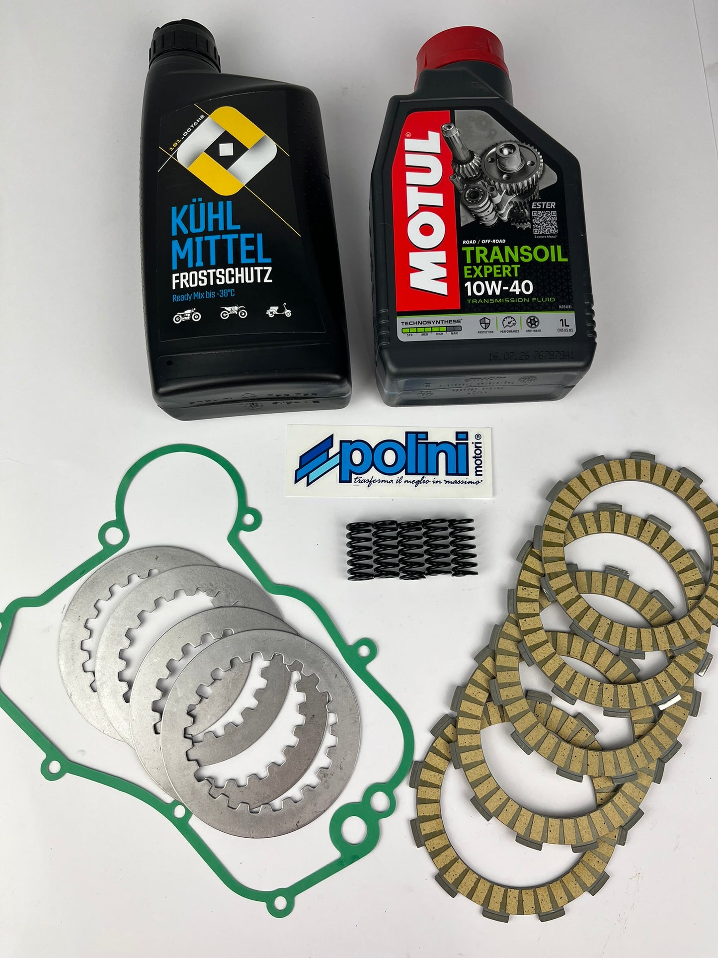 Polini 5-Scheiben Kupplung D50B0 Bundle (inkl. Öl & Dichtung)