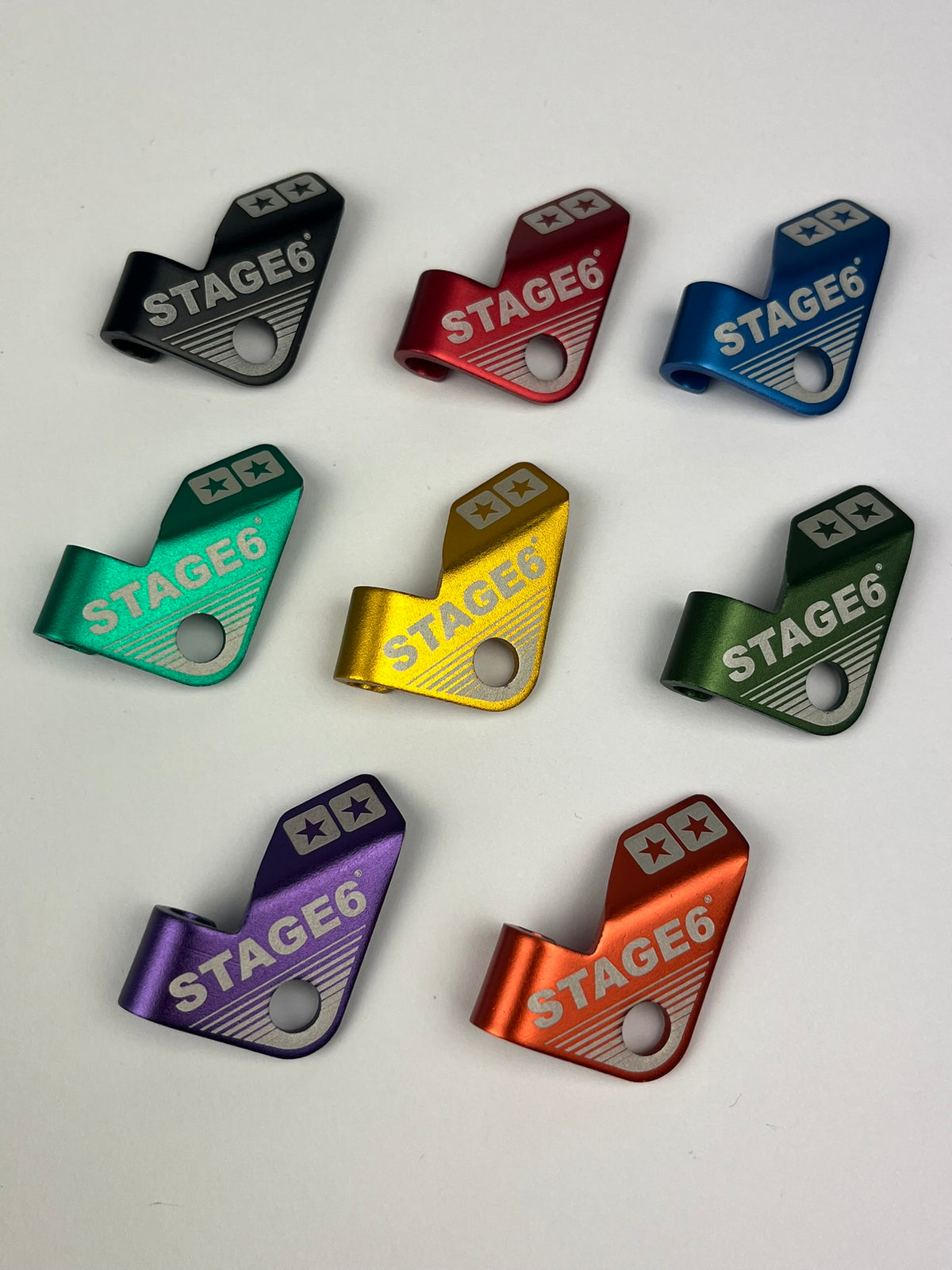 Kupplungszughalter Stage6 CNC Aluminium für Derbi E3 & E4