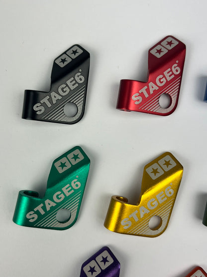 Kupplungszughalter Stage6 CNC Aluminium für Derbi E3 & E4