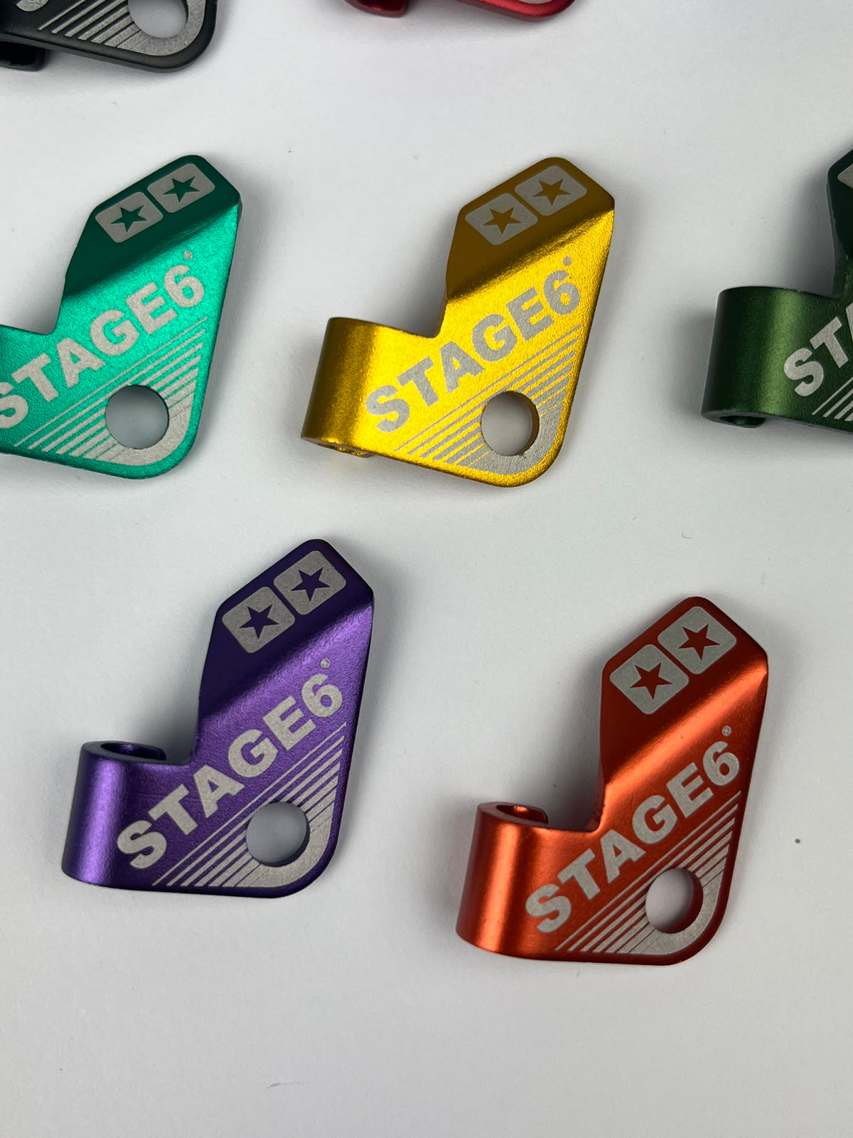 Kupplungszughalter Stage6 CNC Aluminium für Derbi E3 & E4