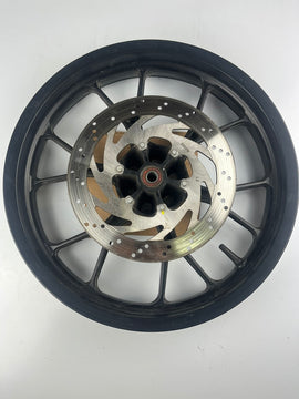 vordere Gussfelge, Derbi/Aprilia ab 2011, 100/80-17, 15mm Achsdurchmesser
