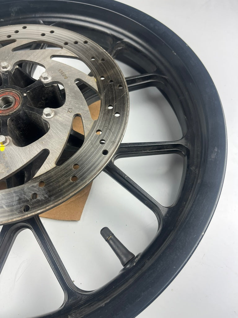 vordere Gussfelge, Derbi/Aprilia ab 2011, 100/80-17, 15mm Achsdurchmesser