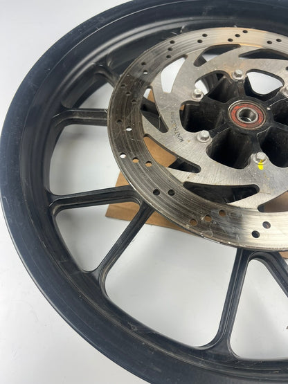 vordere Gussfelge, Derbi/Aprilia ab 2011, 100/80-17, 15mm Achsdurchmesser