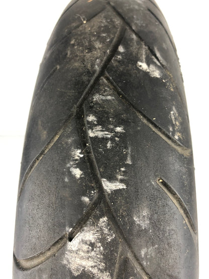 vordere Speichenfelge mit Reifen, Derbi/Aprilia/Gilera, 100/80-17, 12mm Achsdurchmesser