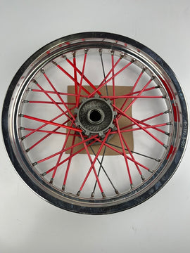 vordere Speichenfelge, Derbi/Aprilia/Gilera, 100/80-17, 12mm Achsdurchmesser