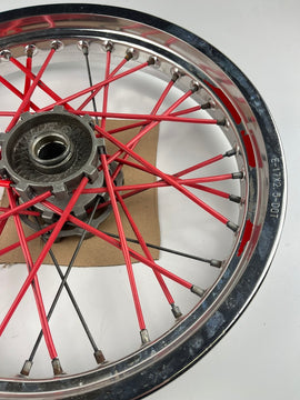 vordere Speichenfelge, Derbi/Aprilia/Gilera, 100/80-17, 12mm Achsdurchmesser