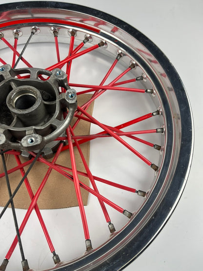 vordere Speichenfelge, Derbi/Aprilia/Gilera, 100/80-17, 12mm Achsdurchmesser