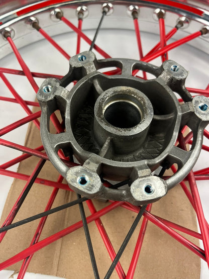 vordere Speichenfelge, Derbi/Aprilia/Gilera, 100/80-17, 12mm Achsdurchmesser