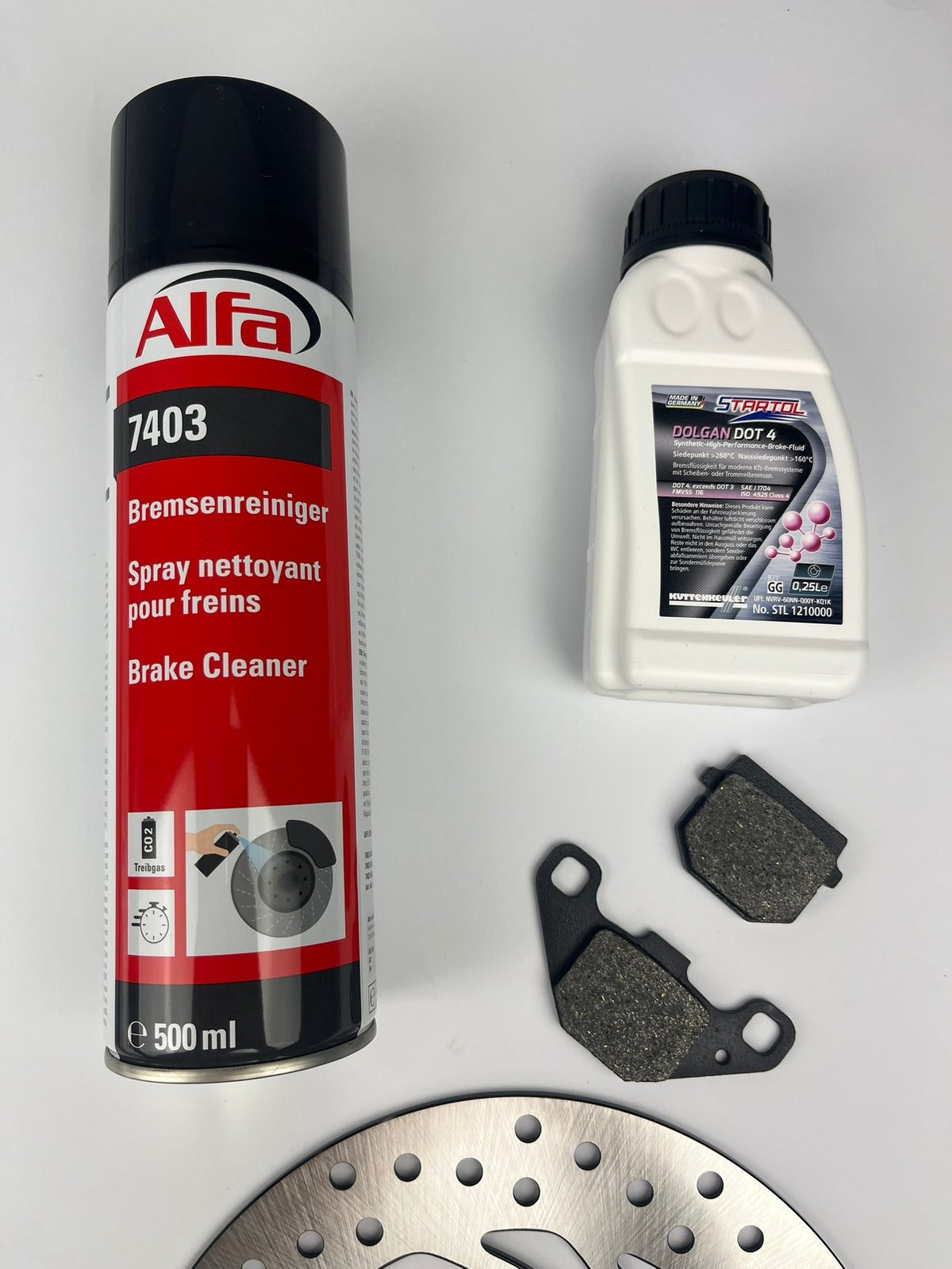 Bremsen Set Hinten für Derbi Senda, Aprilia SX, Gilera SMT
