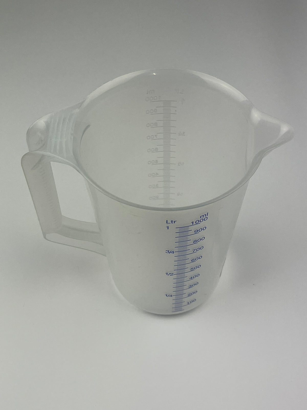Messbecher Kunststoff Transparent 1000ml mit Skala
