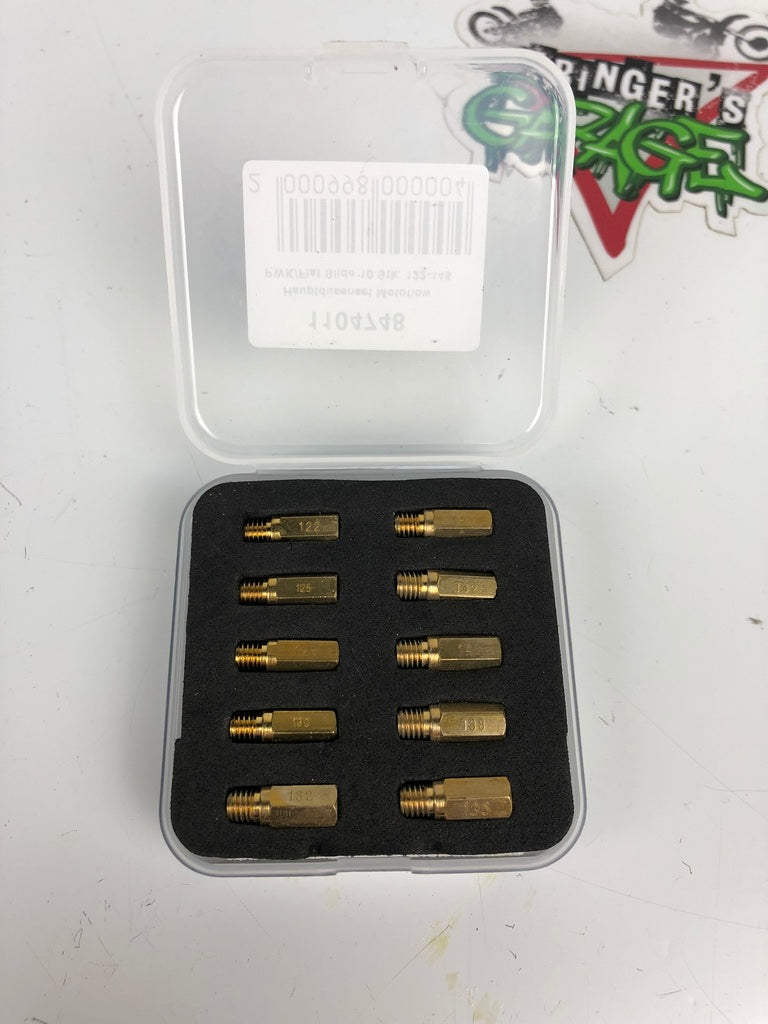 Hauptdüsenset Vergaser PWK/Flat Slide, Größen: 98-170