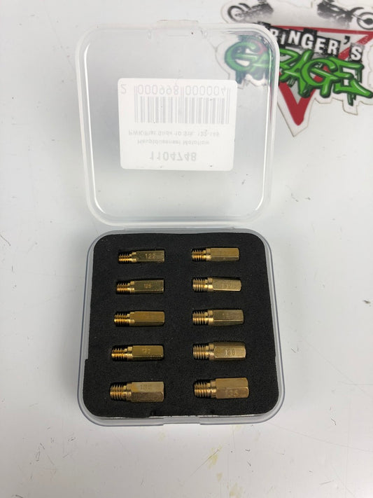 Hauptdüsenset Vergaser PWK/Flat Slide, Größen: 98-170