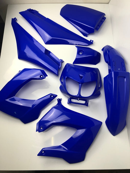 Verkleidungskit diverse Farben, Derbi Senda R, SM X-Treme, SM DRD, Gilera SMT, NEU