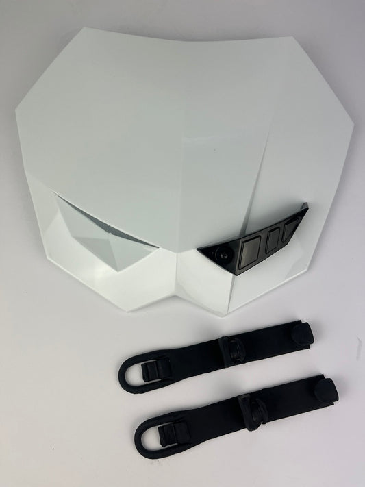 Startnummerntafel NoEnd, weiß, universal, NEU