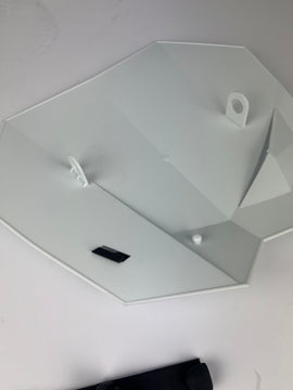 Startnummerntafel NoEnd, weiß, universal, NEU