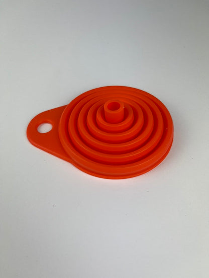 Silikontrichter faltbar, Breite 80mm, Höhe 55-130mm