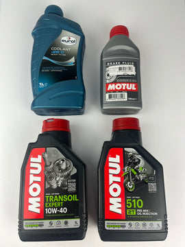 Service Set Flüssigkeiten