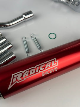 Sportauspuff Radical Racing, Rieju MRT, mit EG-BE