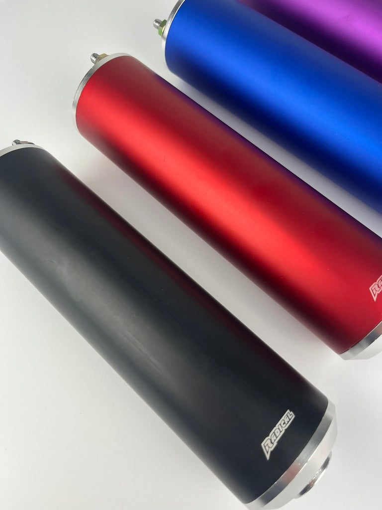 Endschalldämpfer Radical, 220mm Länge, NEU