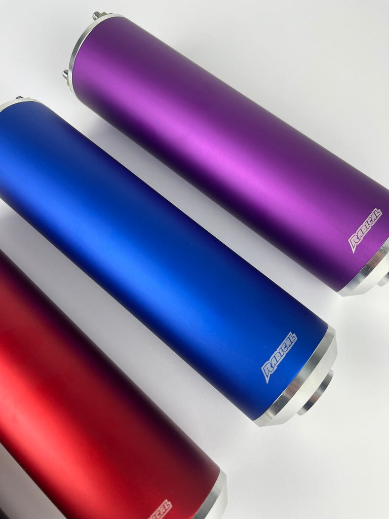 Endschalldämpfer Radical, 220mm Länge, NEU