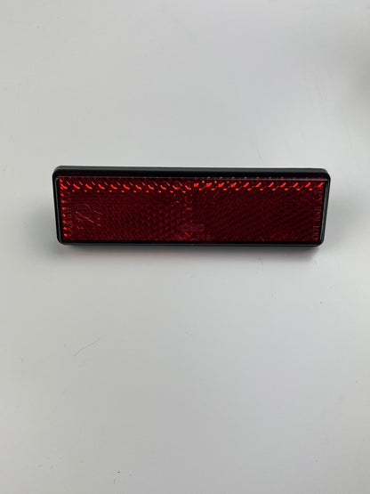 Reflektor 94x28mm, schraubbar M5, rot