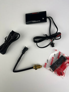 Temperaturanzeige Koso universal, rote/blaue Anzeige