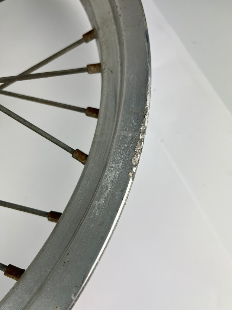 hintere Speichenfelge, Derbi/Aprilia/Gilera, 110/80-18, 12mm Achsdurchmesser