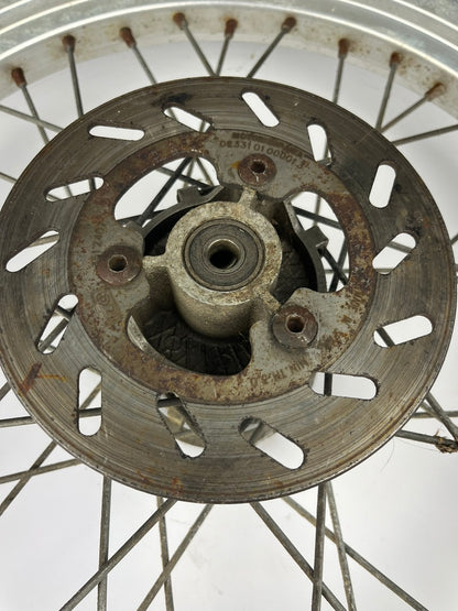 hintere Speichenfelge, Derbi/Aprilia/Gilera, 110/80-18, 12mm Achsdurchmesser