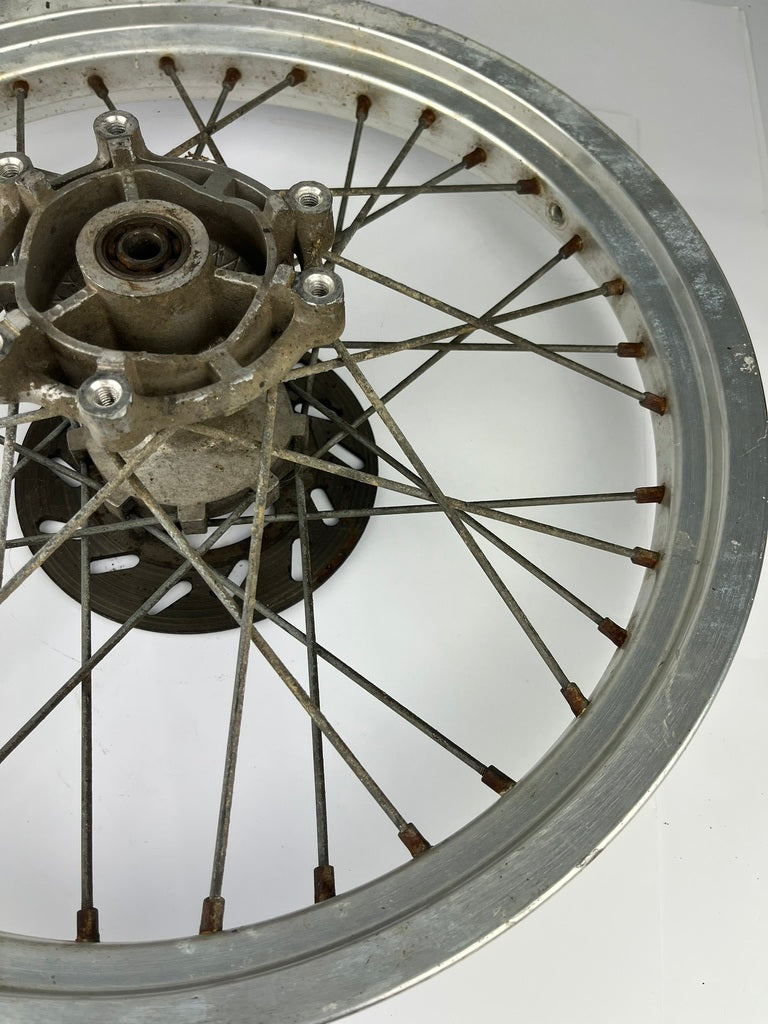 hintere Speichenfelge, Derbi/Aprilia/Gilera, 110/80-18, 12mm Achsdurchmesser