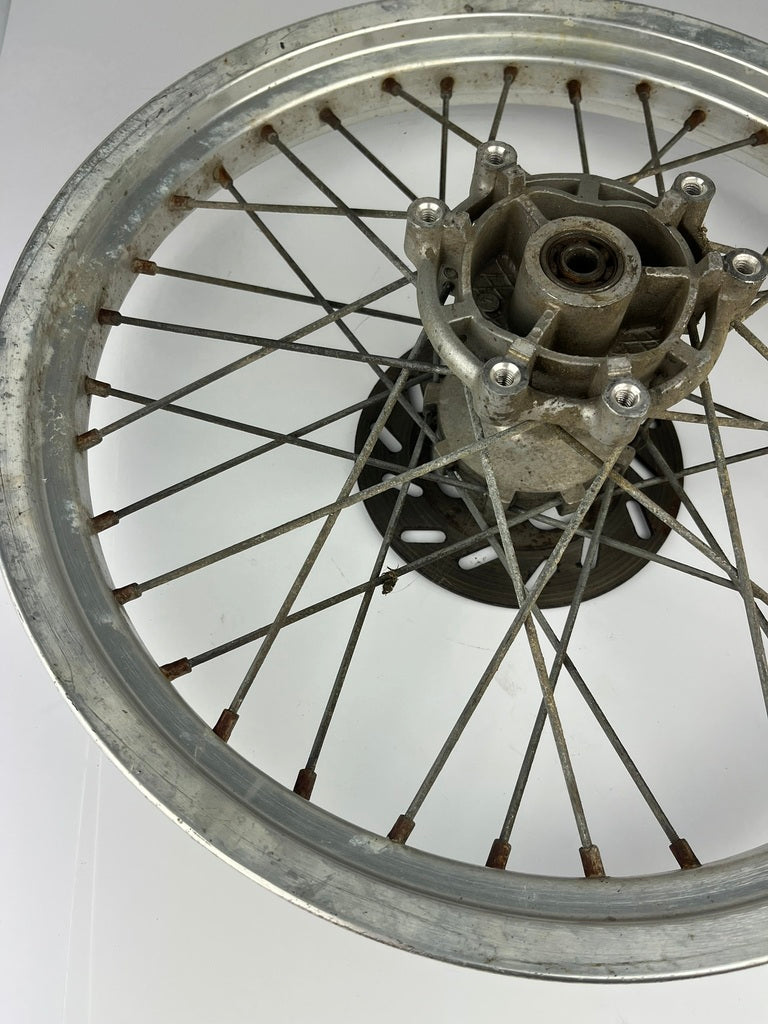 hintere Speichenfelge, Derbi/Aprilia/Gilera, 110/80-18, 12mm Achsdurchmesser